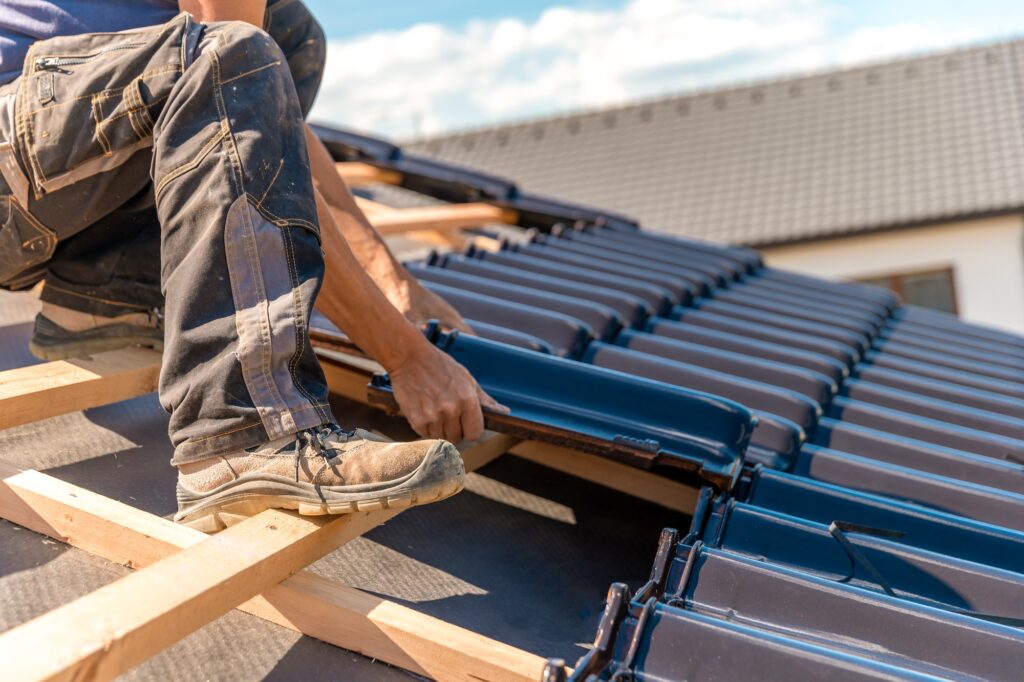 craftsman treasure a fired ceramic tile on the roof